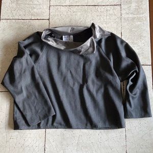 Zoran silk and wool top